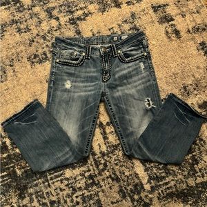 Miss Me Capris Size 26